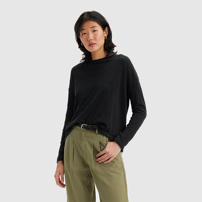 Levi's - áo thun nữ tay dài a7248-0004