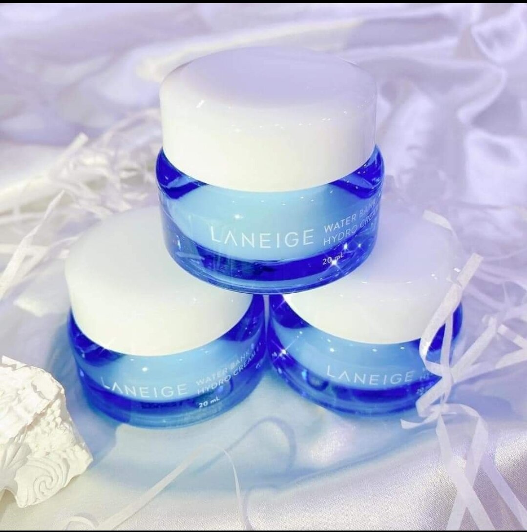 mẫu mới Kem dưỡng ẩm cân bằng dầu Laneige Water Bank Hydro Cream EX 20ml