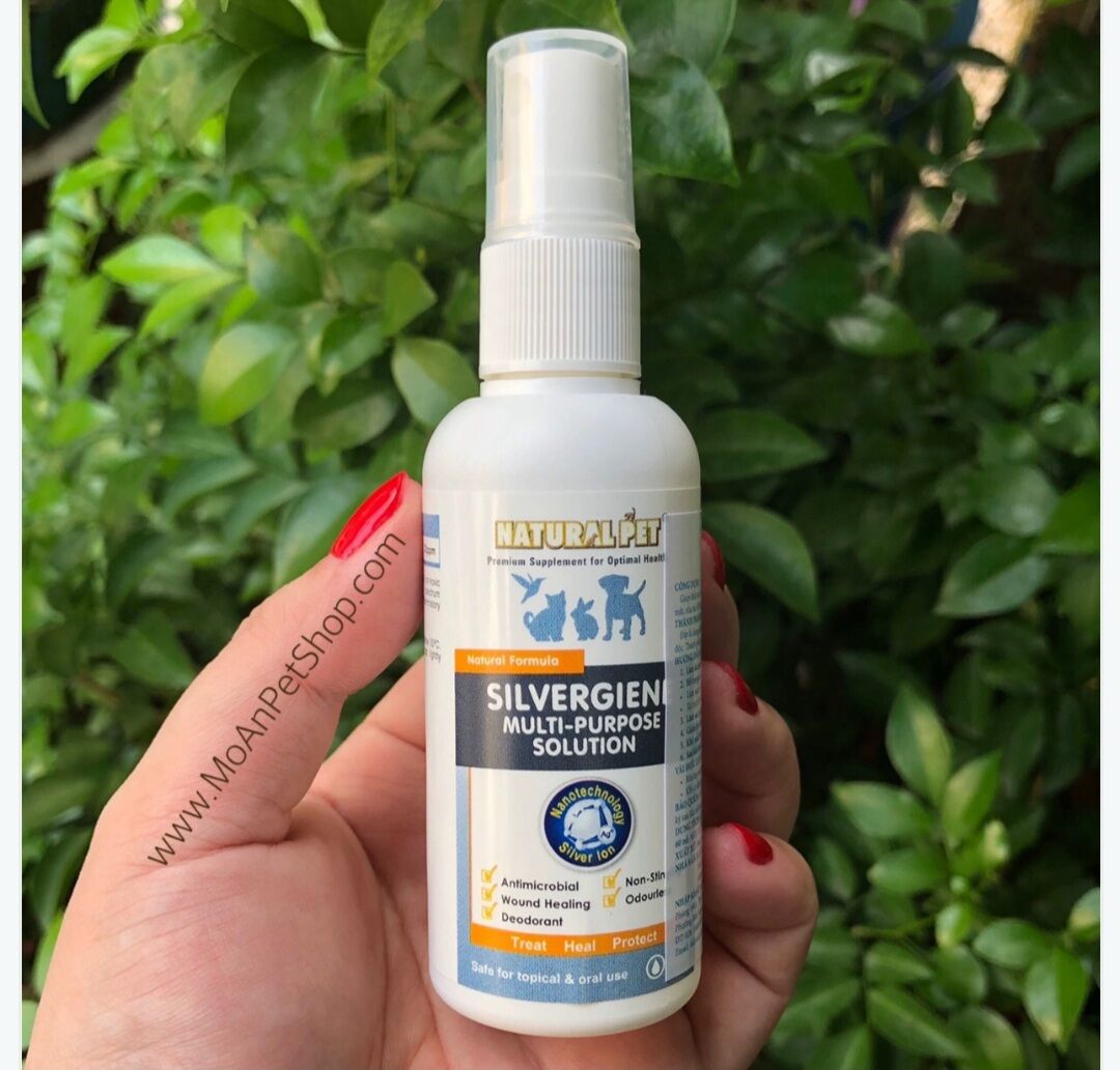 Xịt đa năng nano bạc silvergiene singapore 60ml