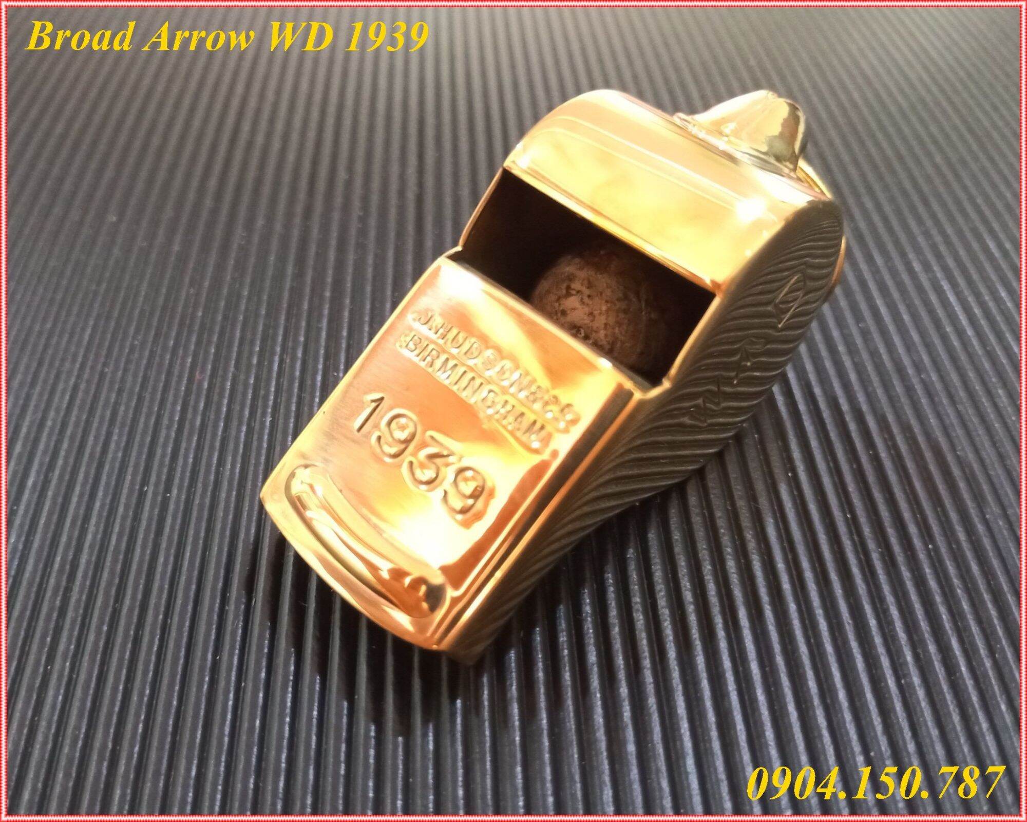 Còi Đồng Acme Thunderer 58 Broad Arrow WD 1939
