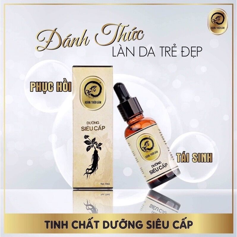 Dưỡng siêu cấp hoàng thiên sâm cấp ẩm phục hồi da sau tái tạo 30ml