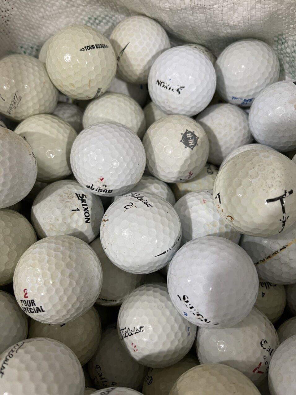 Bóng golf tổng hợp (combo 100 quả)