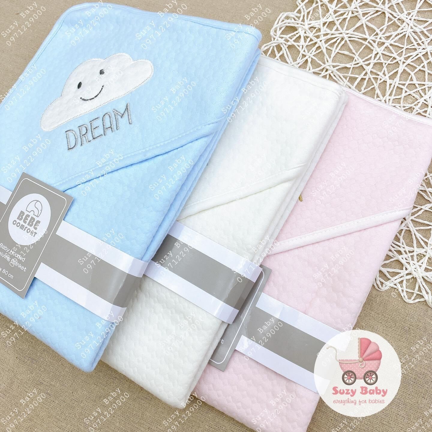 Ủ TRẦN BÔNG BEBECOMFORT THU ĐÔNG CHO BÉ