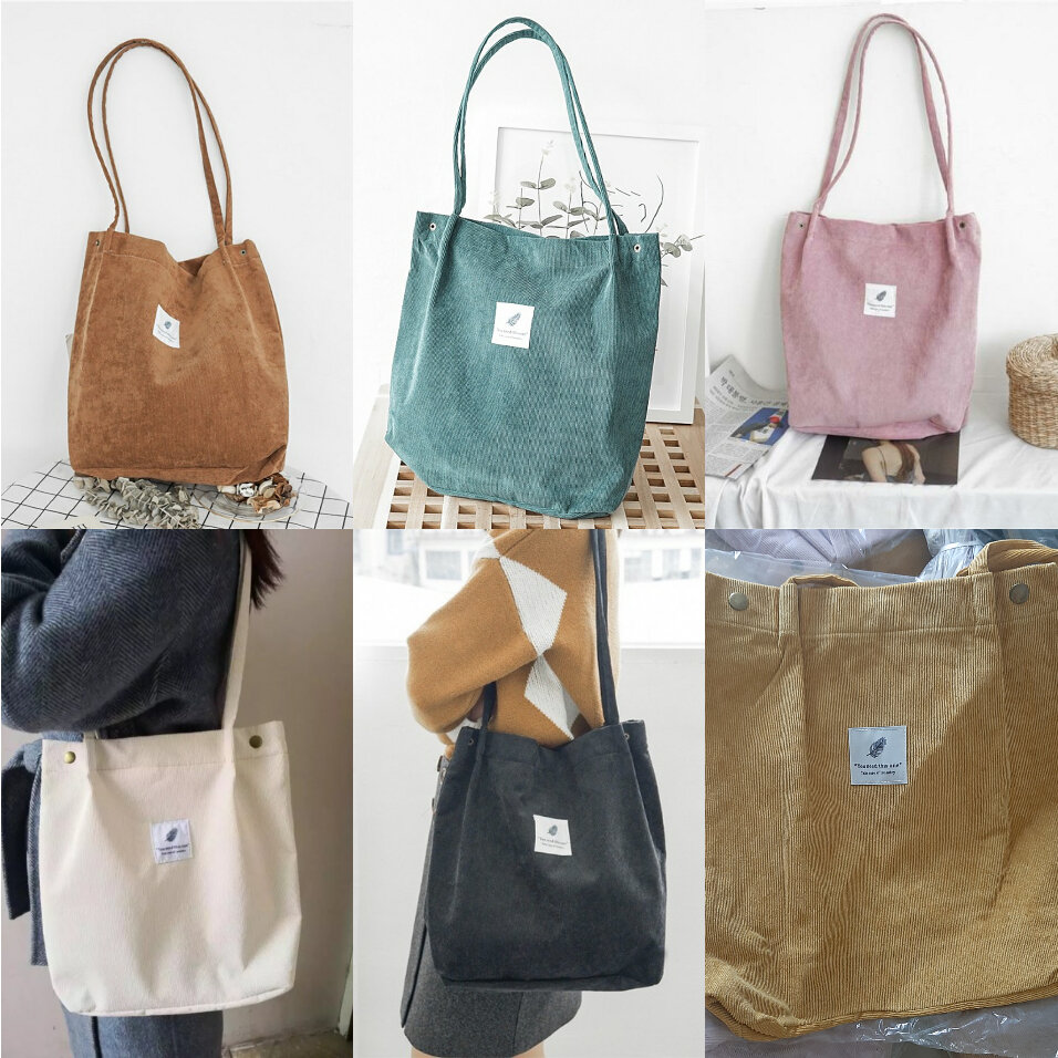 TÚI VẢI NHUNG DẦY DẶN, TO