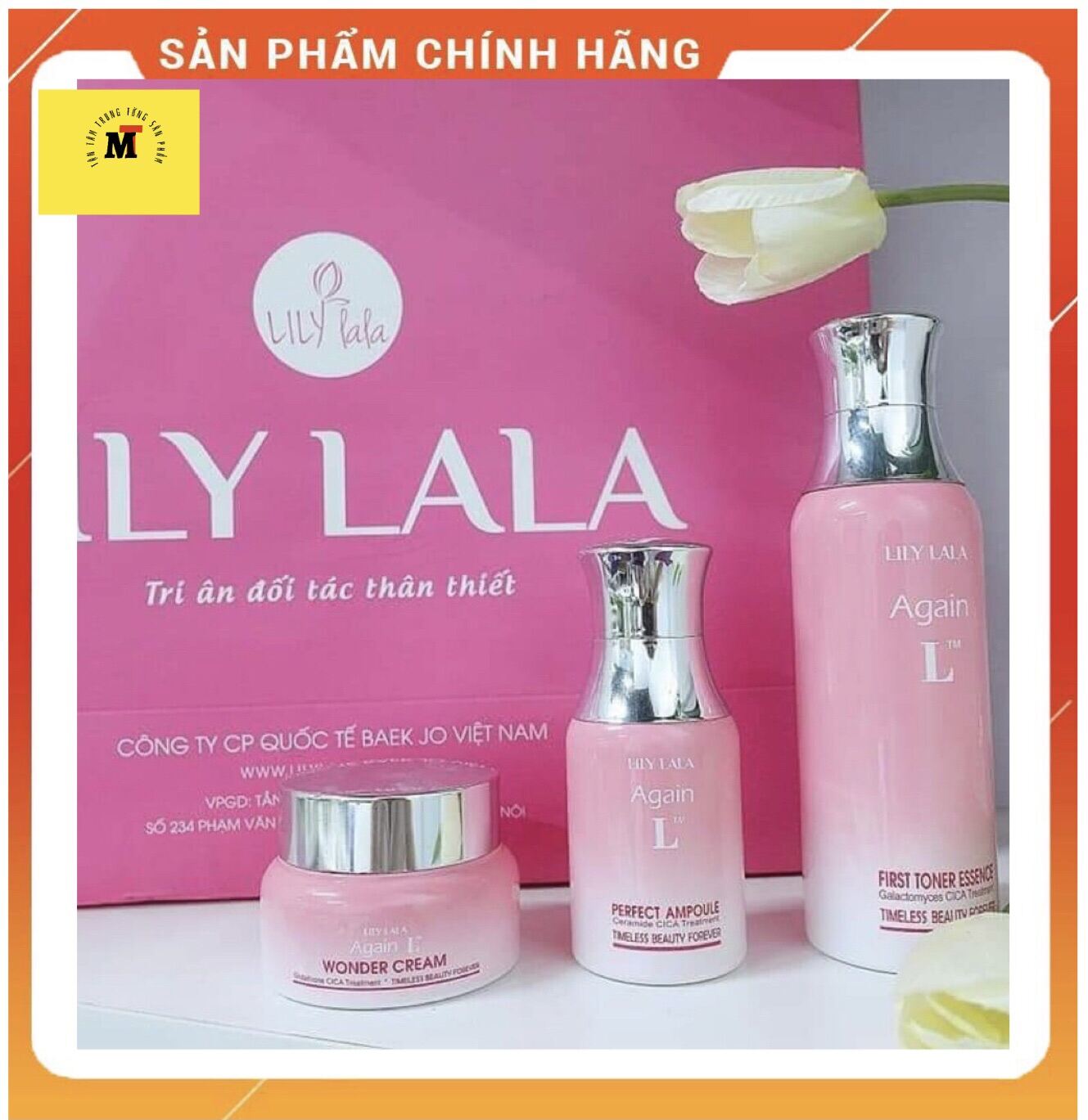 Bộ Dưỡng Da Lily Lala Againl Chuyên Sâu