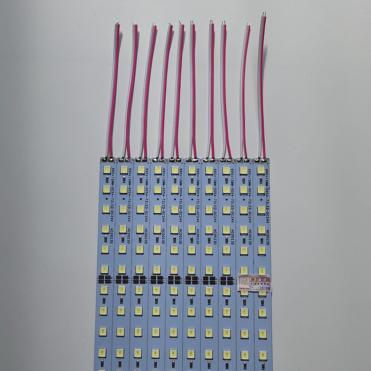 Đèn Led 24v, Led Thanh 24v 1m xài bình acquy