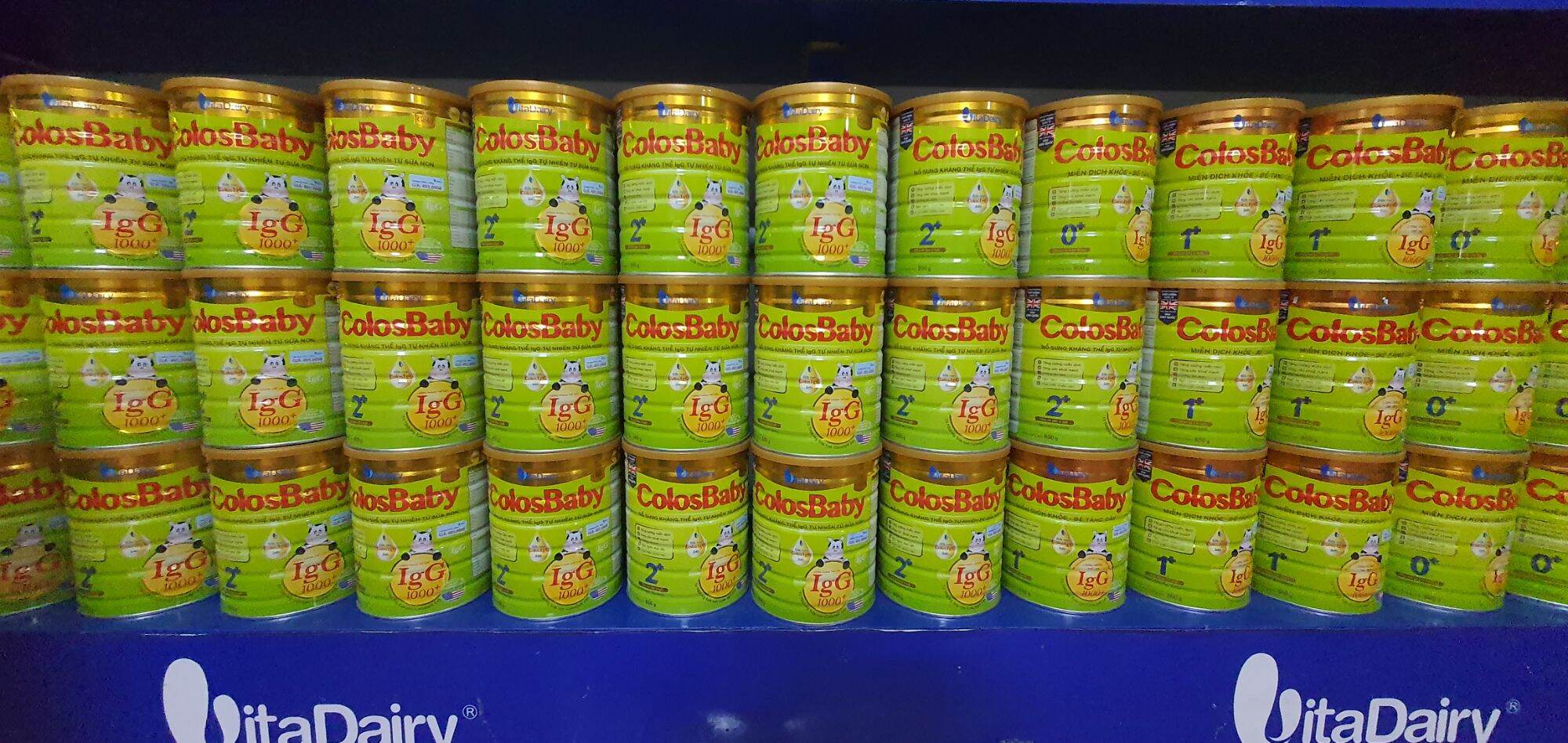 Sữa ColosBaBy Gold 1000IgG 800g số 2+