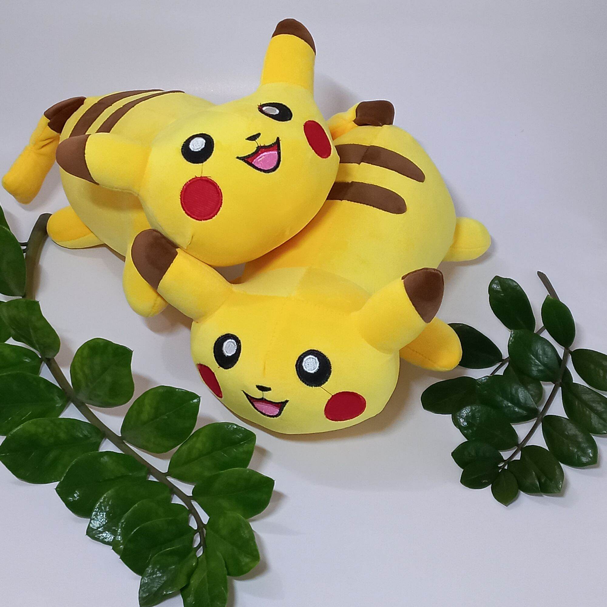 Gấu Bông PiCaChu Nằm, Thú Nhồi Bông BoKeMon