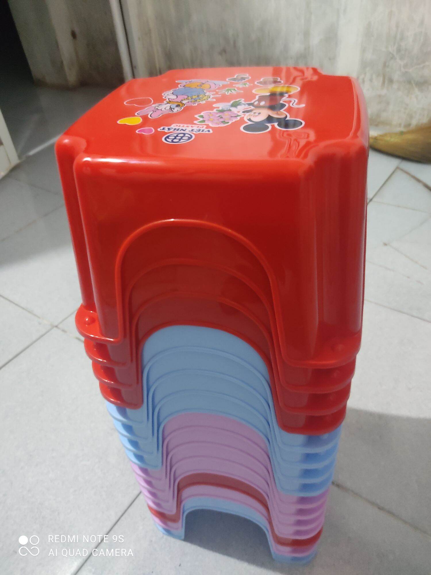 Low Flower Stool / Squatting Stool.