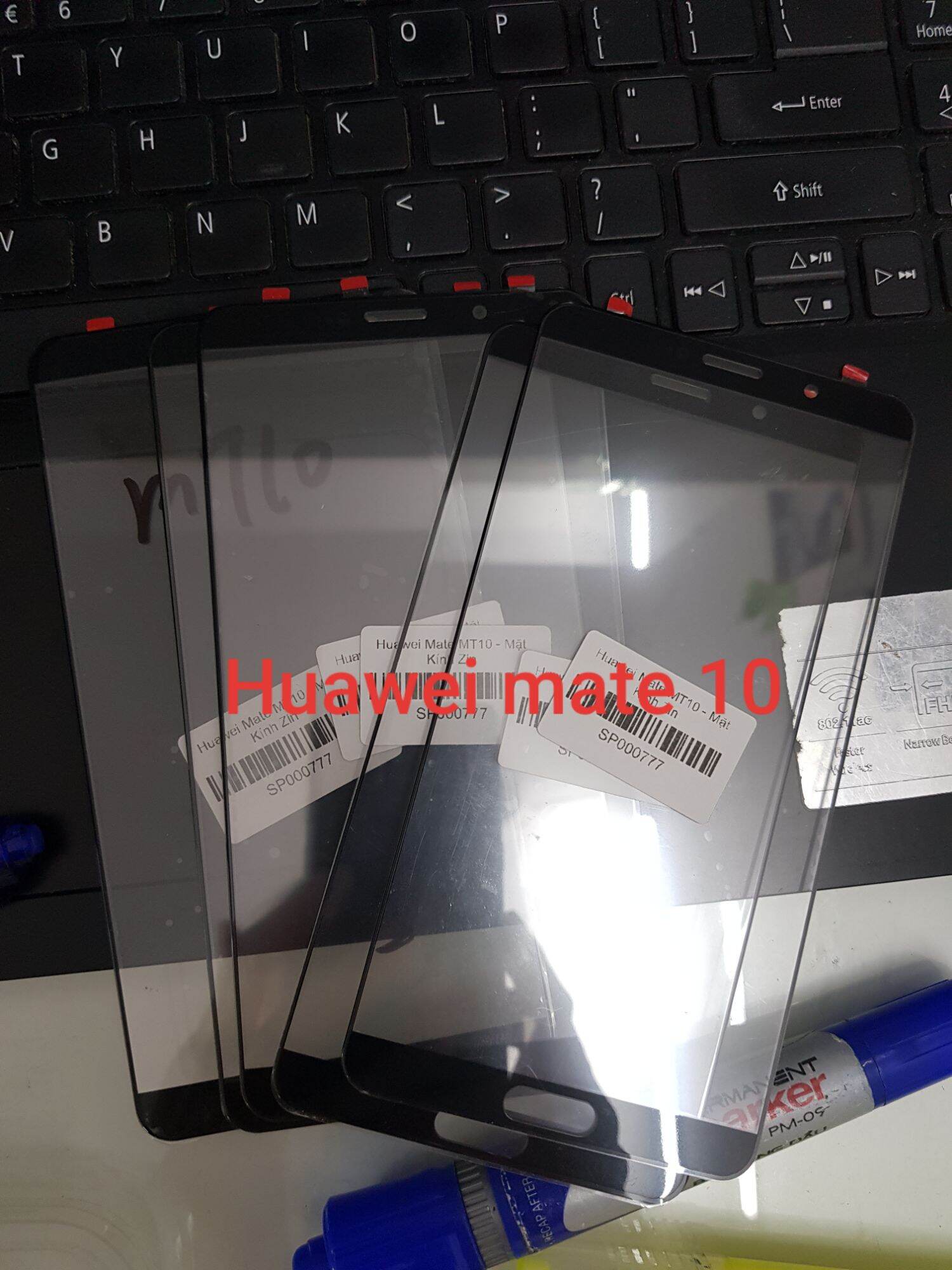 Kính ép màn Huawei mate 10