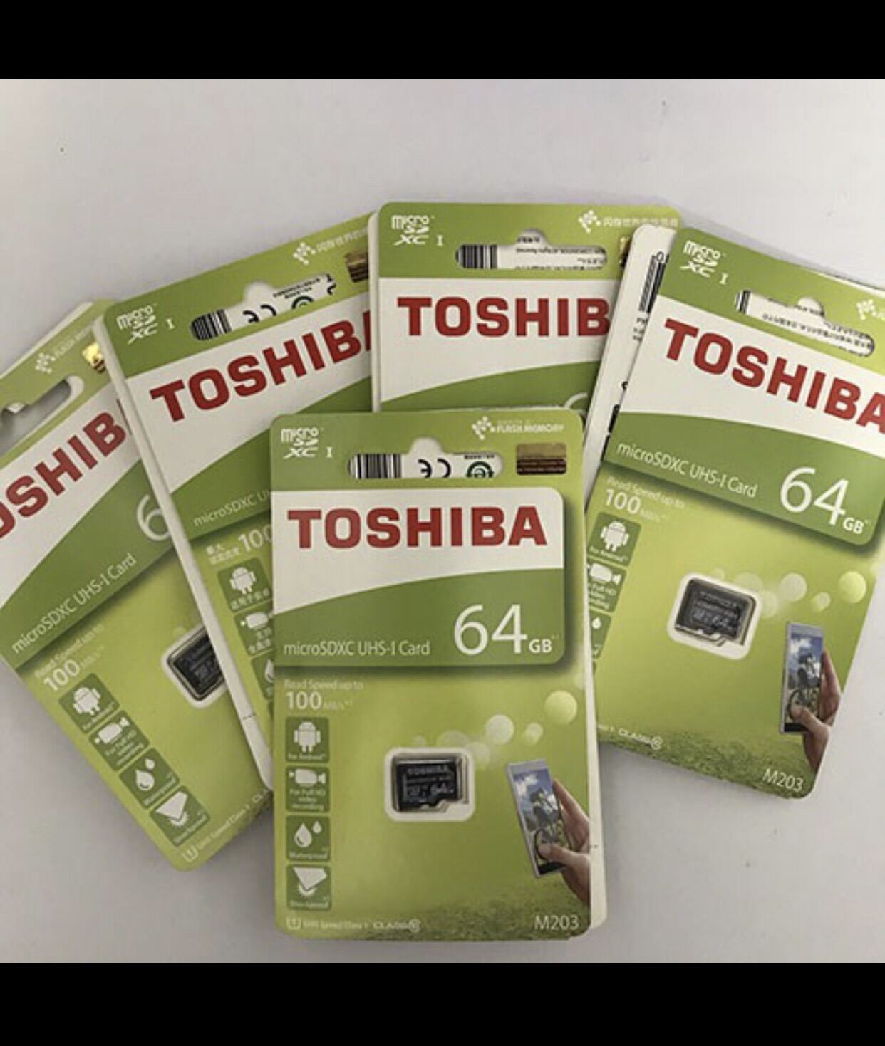 THẺ NHỚ MICRO SD TOSHIBA 64GB M203 SDXC UHS-I 100MB/S CLASS 10