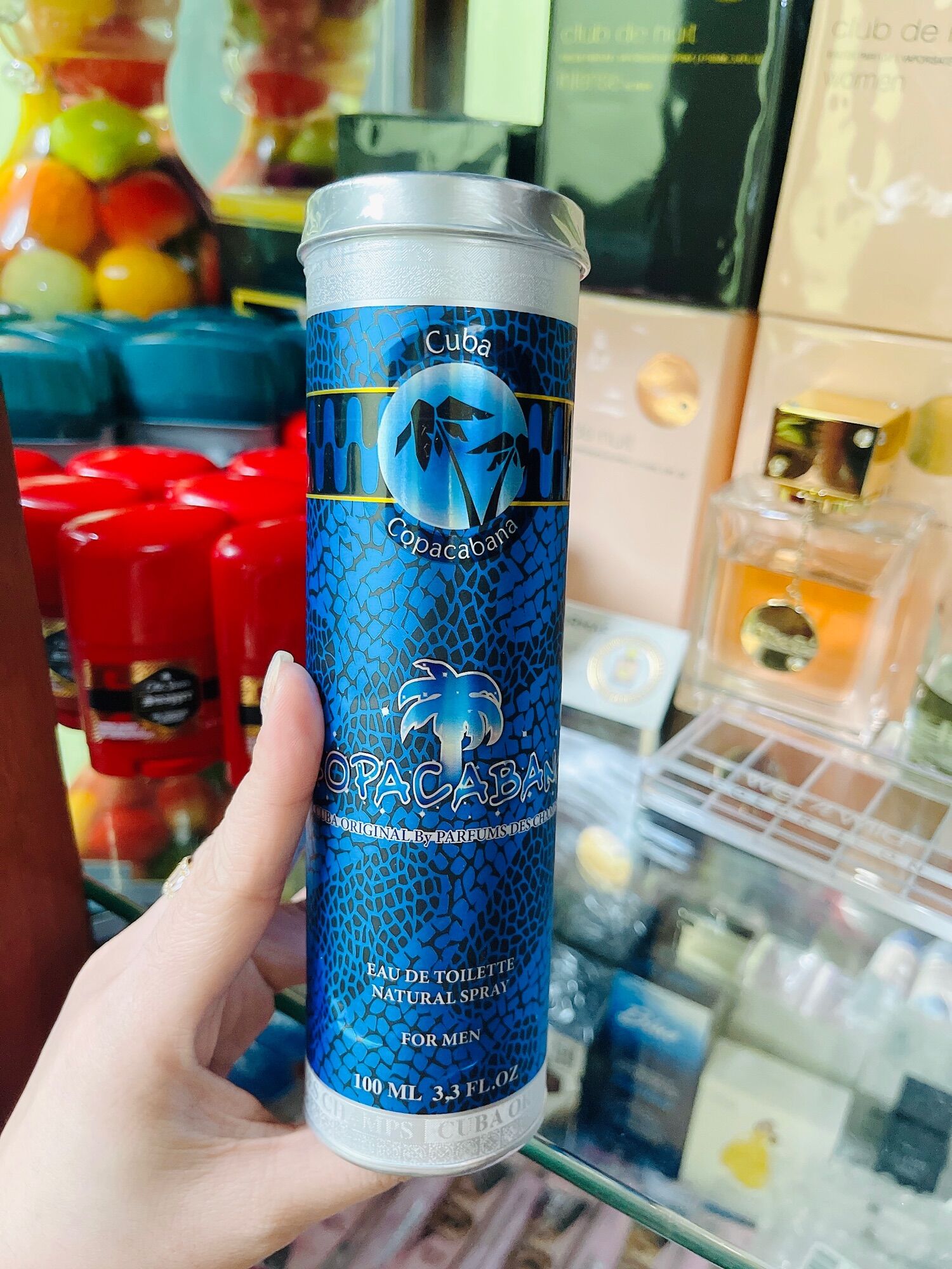 Nước hoa nam cuba copacabana 100ml,dầu thơm nam, hàng mỹ