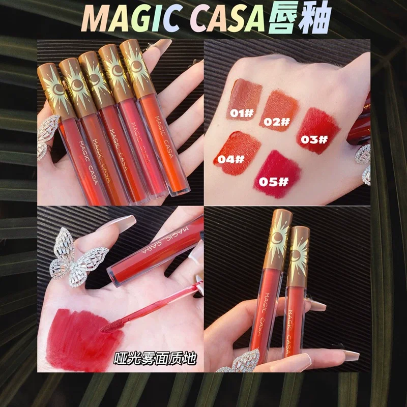 SET 5 CÂY SON KEM LÌ HOA SEN MAGIC CASA