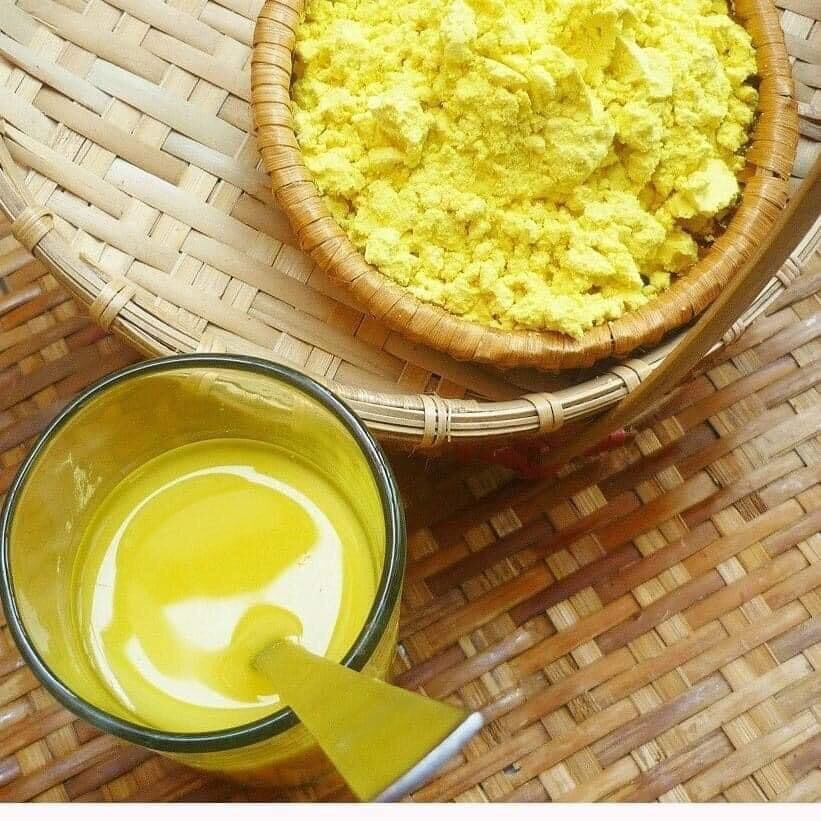 Tinh bột nghệ nhà làm