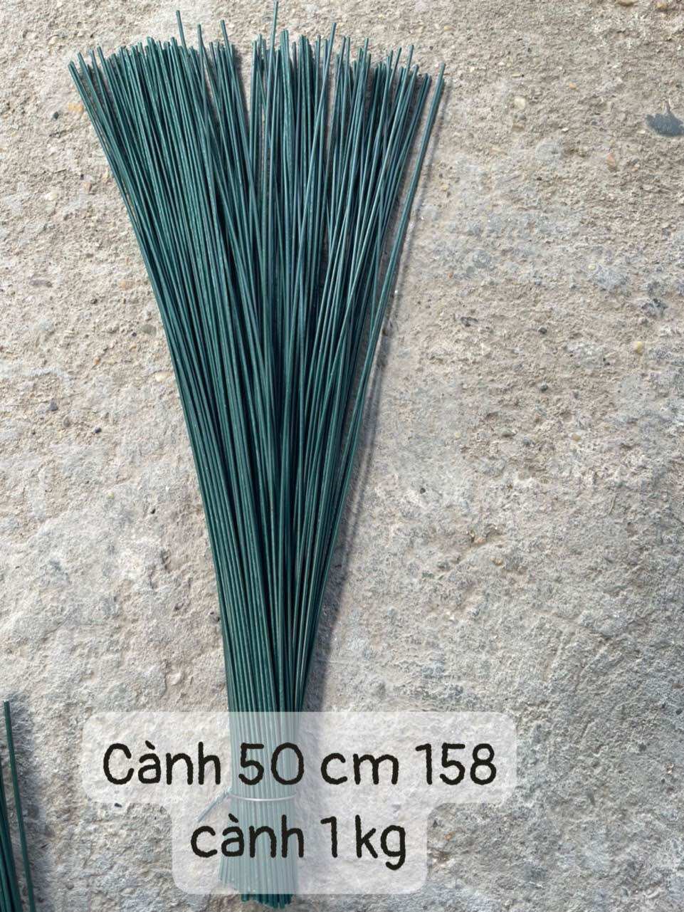 Set 20 Cành kẽm 2mm làm hoa handmade 30cm-80cm ngọc thịnh