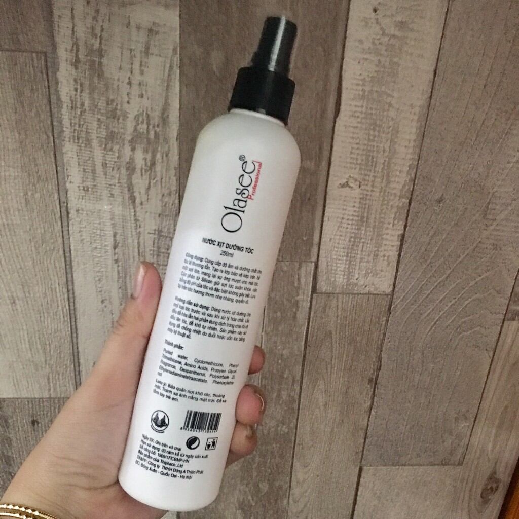 Nước Xịt Dưỡng Tóc Olasee Intense Repair Moisture Conditioner 250ml
