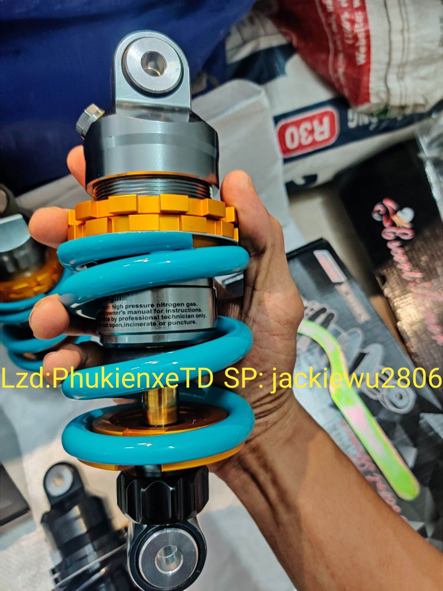 phuộc ohlins 1:1 ex150 ex135