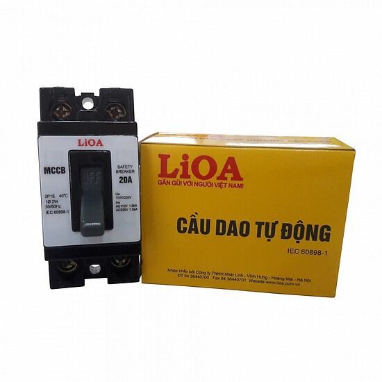 Attomat, cầu dao tự động lioa 20a, 30a