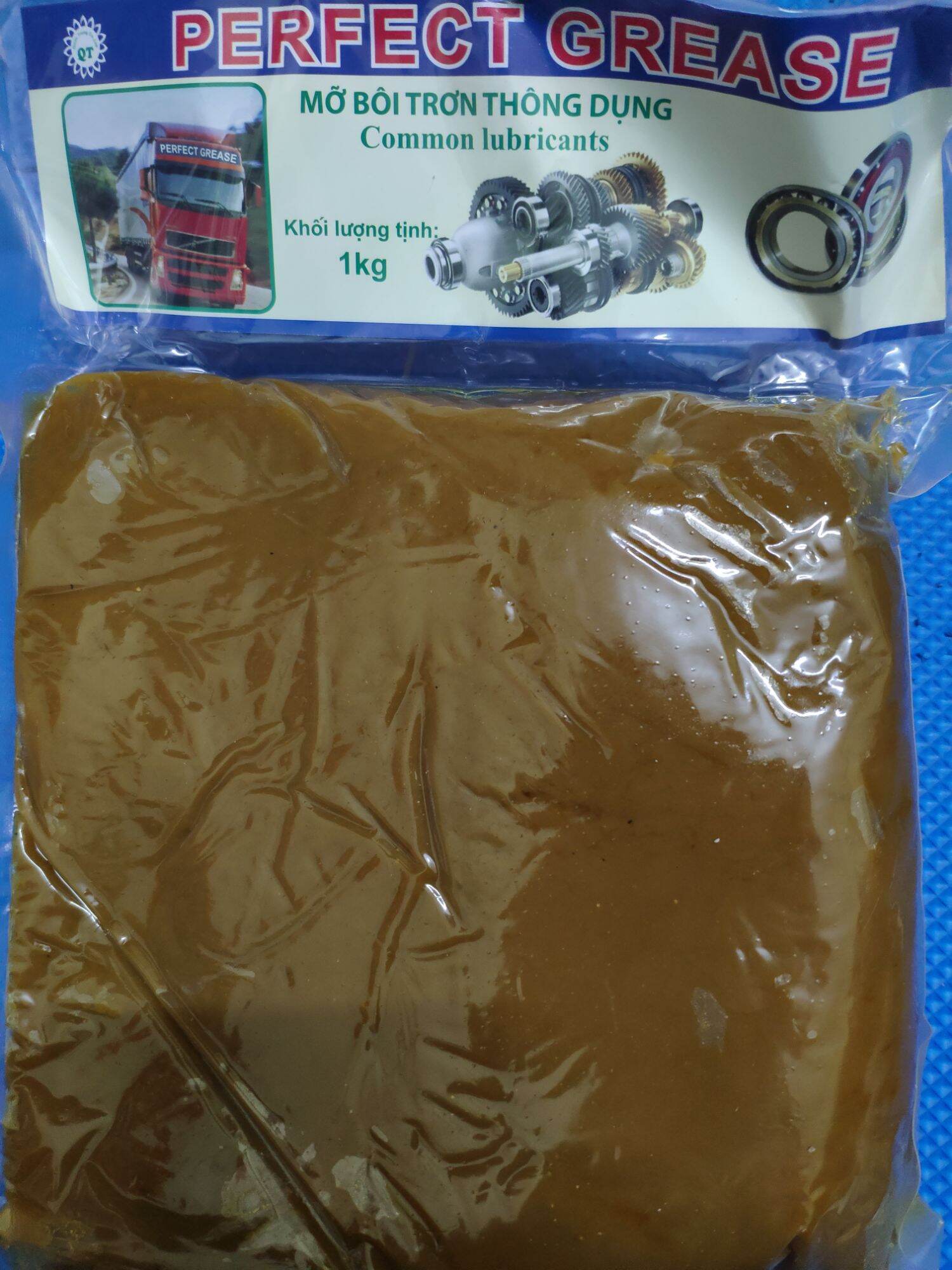 Mỡ bò cao cấp túi 1kg, mỡ bôi trơn đa dụng
