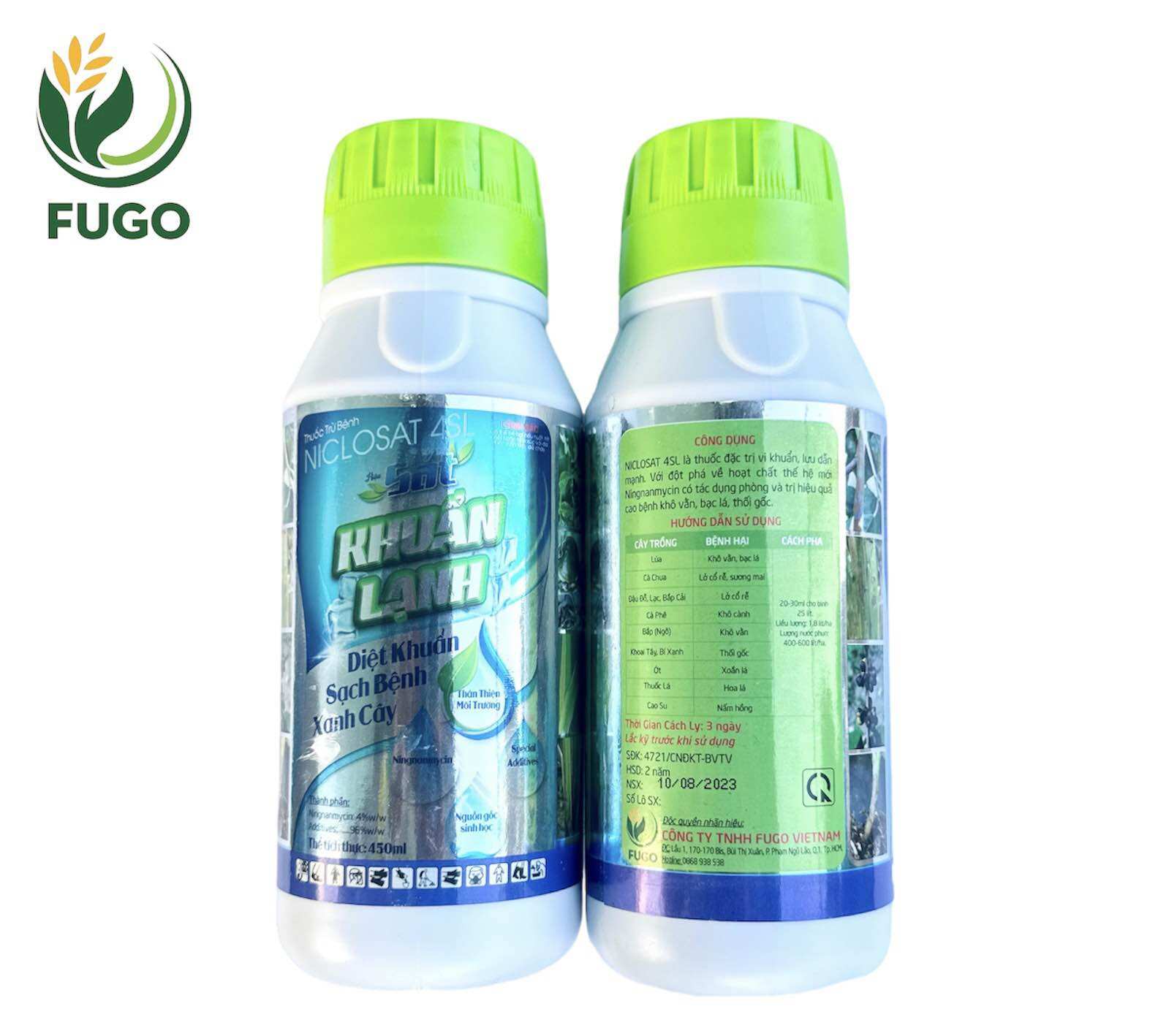 Sát khuẩn lạnh Ningnanmycin 4% w/w
