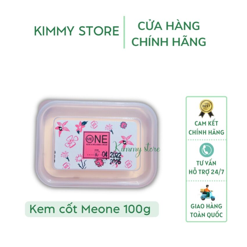 Kem body cốt Meone 100g dưỡng trắng da hộp vuông 100g