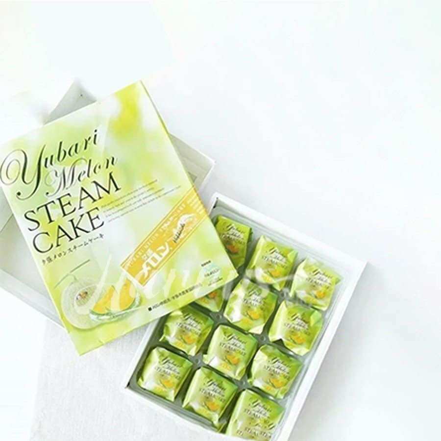 Bánh Bông Lan Dưa Lưới Yubari Melon Steam Cake