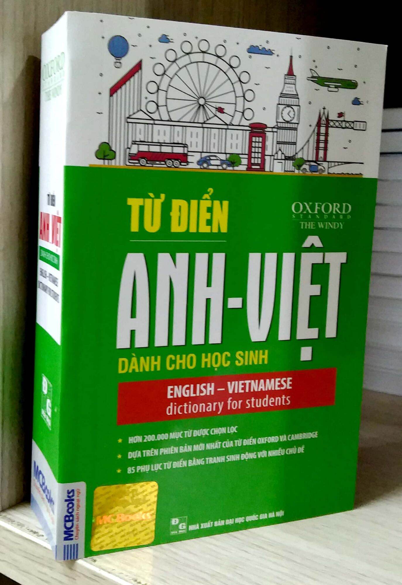 từ điển Anh Anh Việt dành cho học sinh