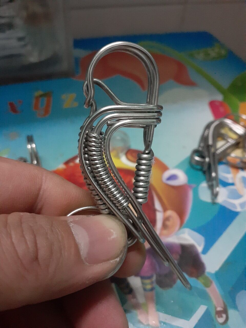 móc khoá INOX thủ công