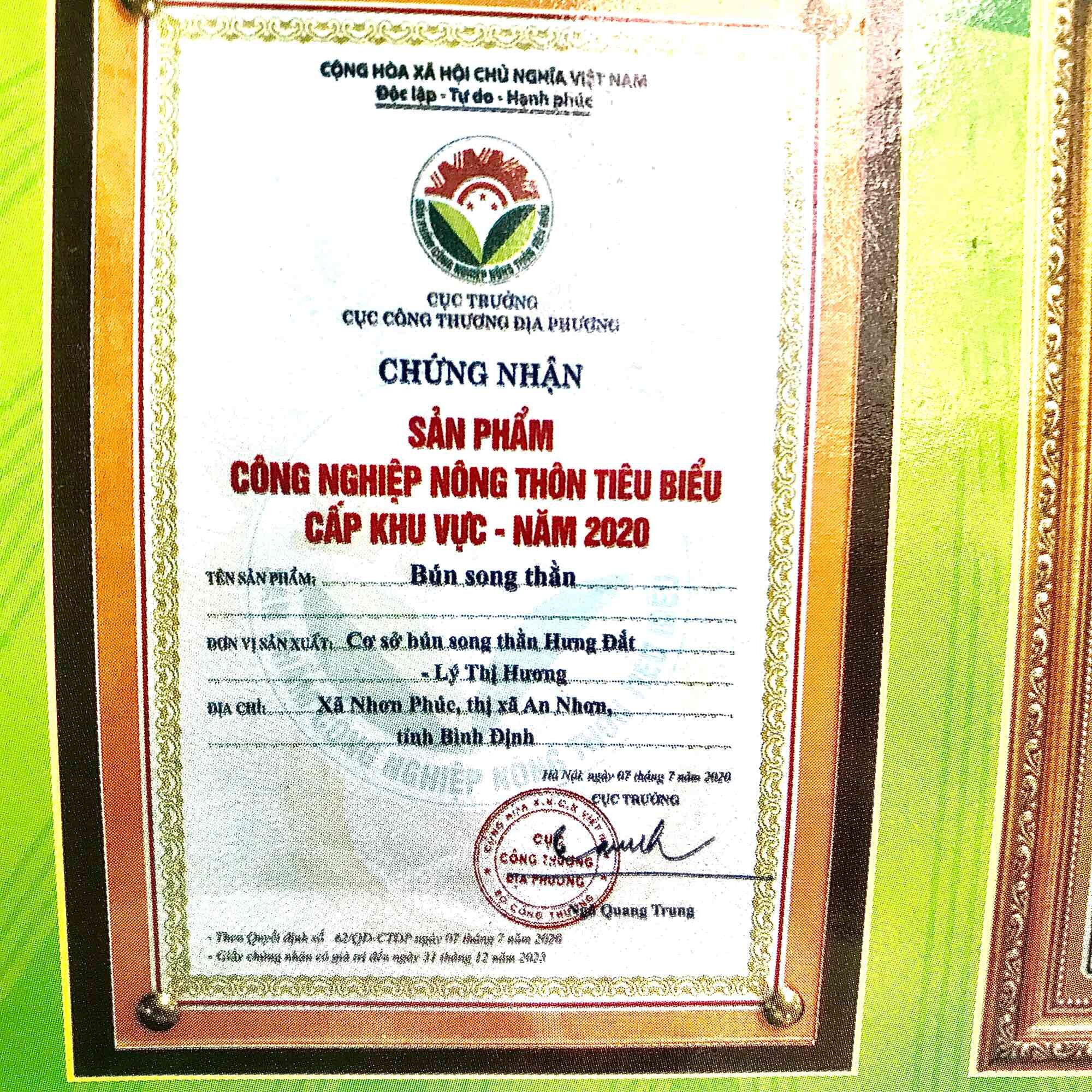 Bún song thằn hộp 450g làm từ đậu xanh nguyên chất đặc sản tiến vua xưa- BigLove
