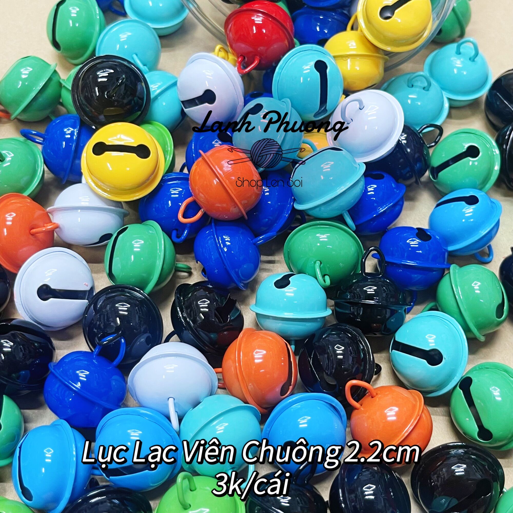 Lục Lạc Viên Chuông 2.2cm (10 cái)