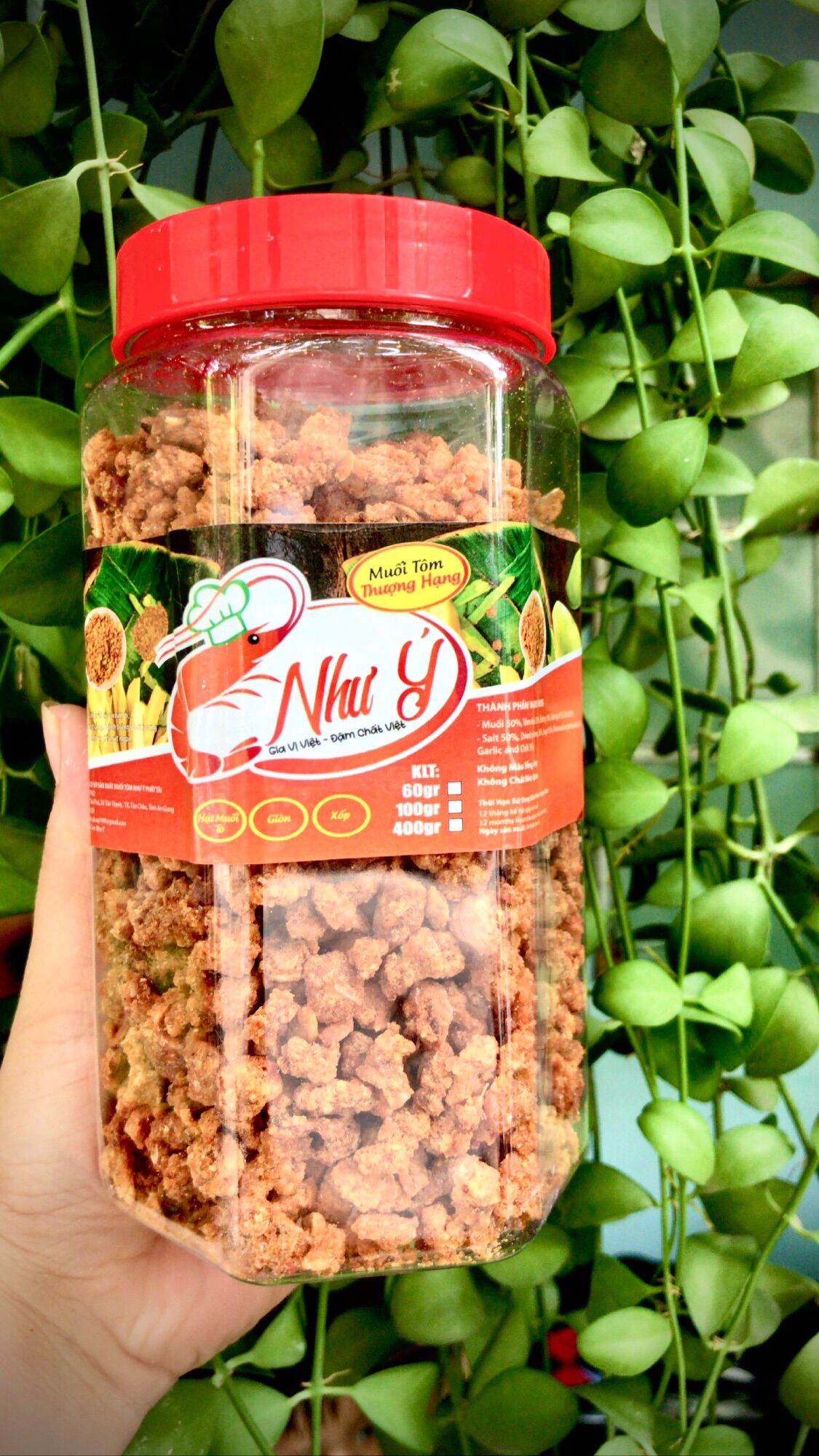 Combo muối tôm Như Ý - muối tôm hành phi Như Ý