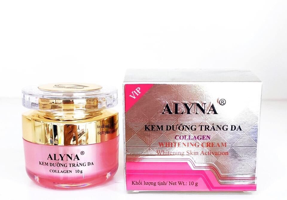Kem dưỡng trắng da Collagen Alyna 10g