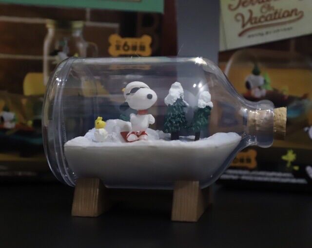 Bộ 6 Snoopy Terrarium On Vacation
