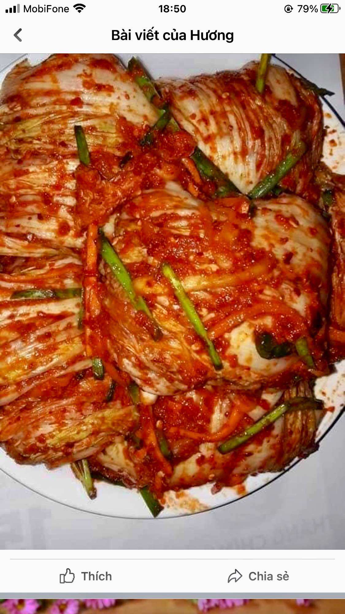 Kimchi cải thảo MiMi(hộp 500gr)