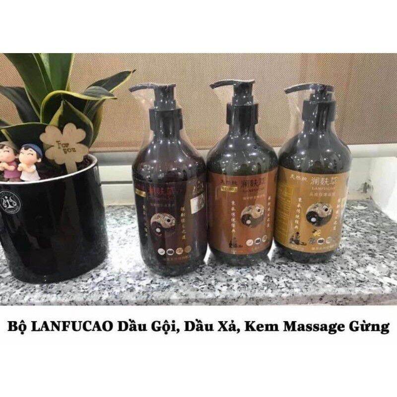 Bộ 3sp chăm sóc da đầu và tóc chuyên dụng