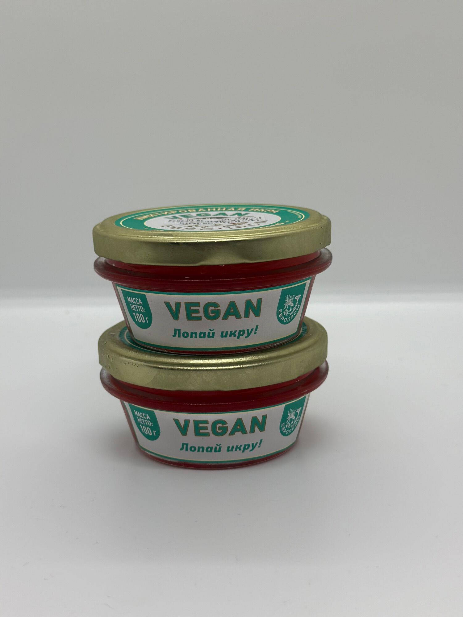 Trứng cá hồi đỏ vegan 100g , Trứng cá muối Nga ( ăn sushi )