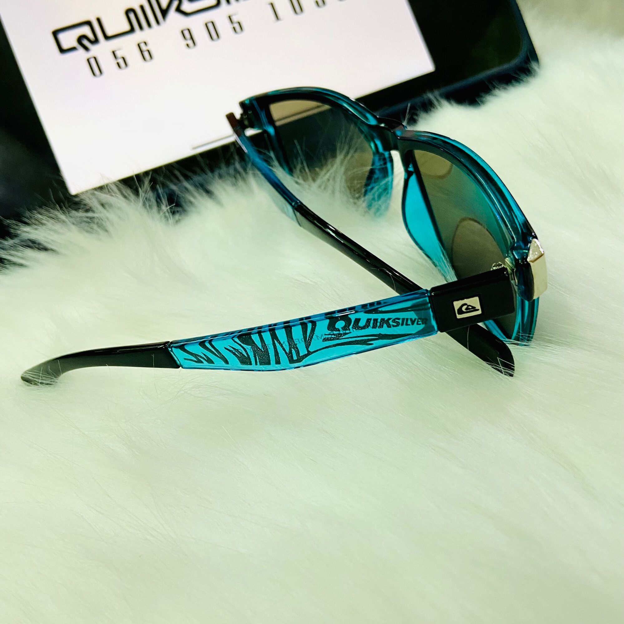 Kính Mát Thời Trang Unisex Blue Black Blue - Q06