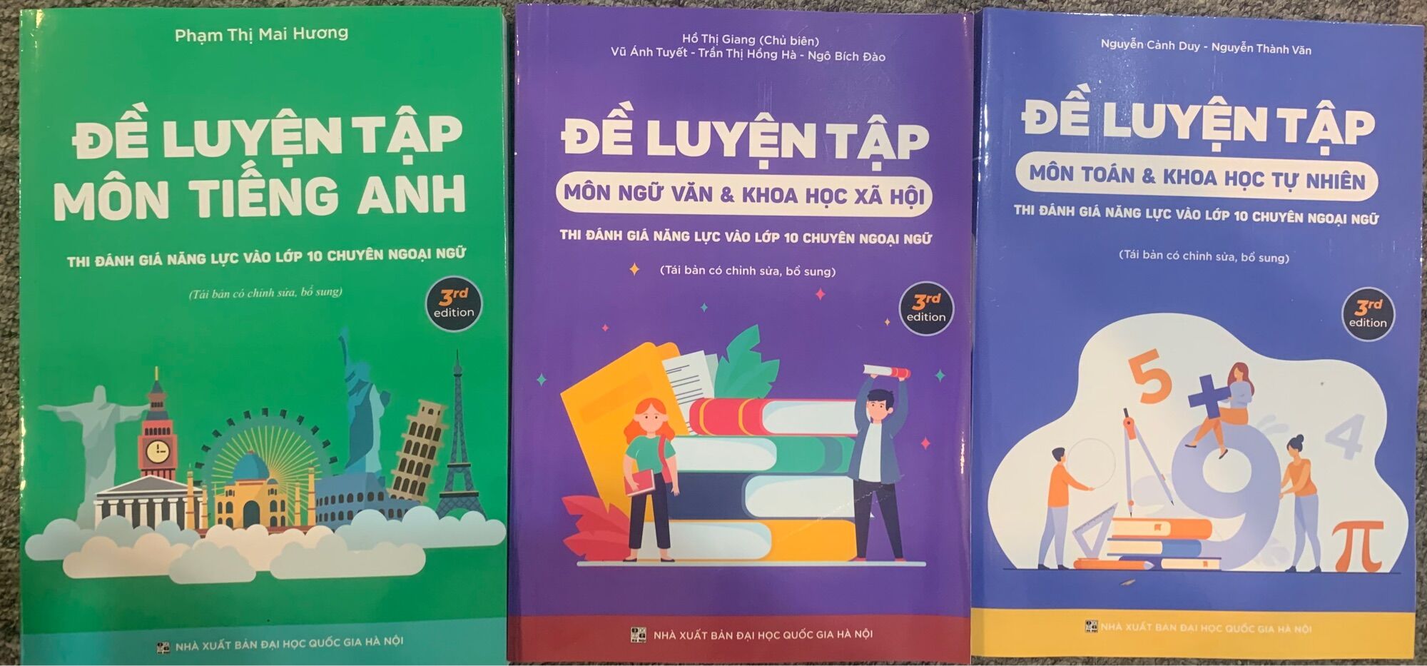 Com bo đề luyện tập thi đánh giá năng lực vào lớp 10 chuyên ngoại ngữ(2023)