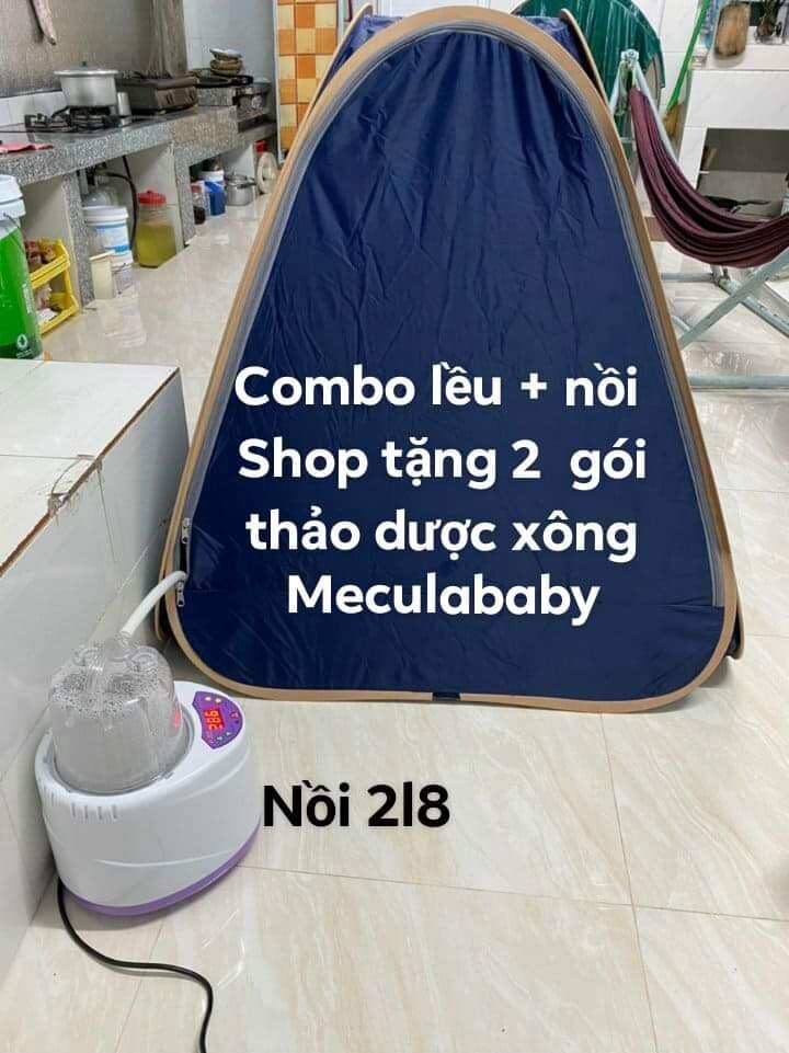 Nồi Xông hơi + lều xông cao cấp kèm thảo dược