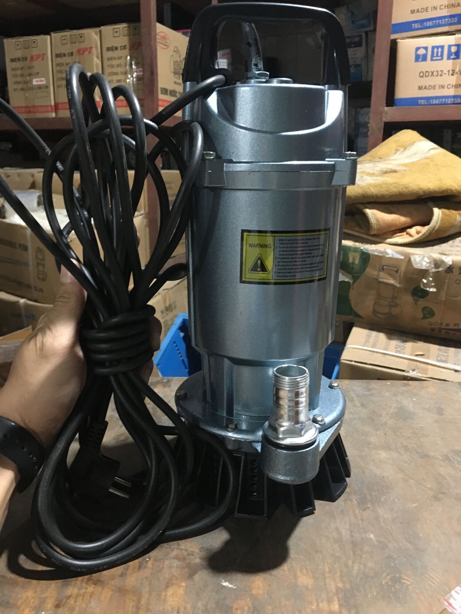 Máy bơm chìm 1hp 0.75kw hàng chính hãng Swirls