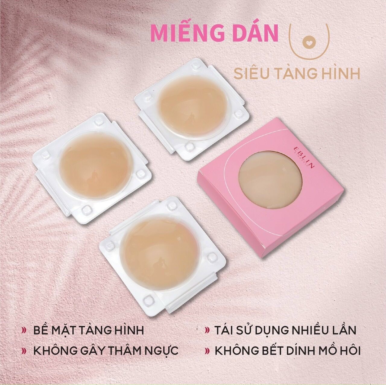Miếng dán ti tự thân EBLIN Hàn Quốc chính hãng