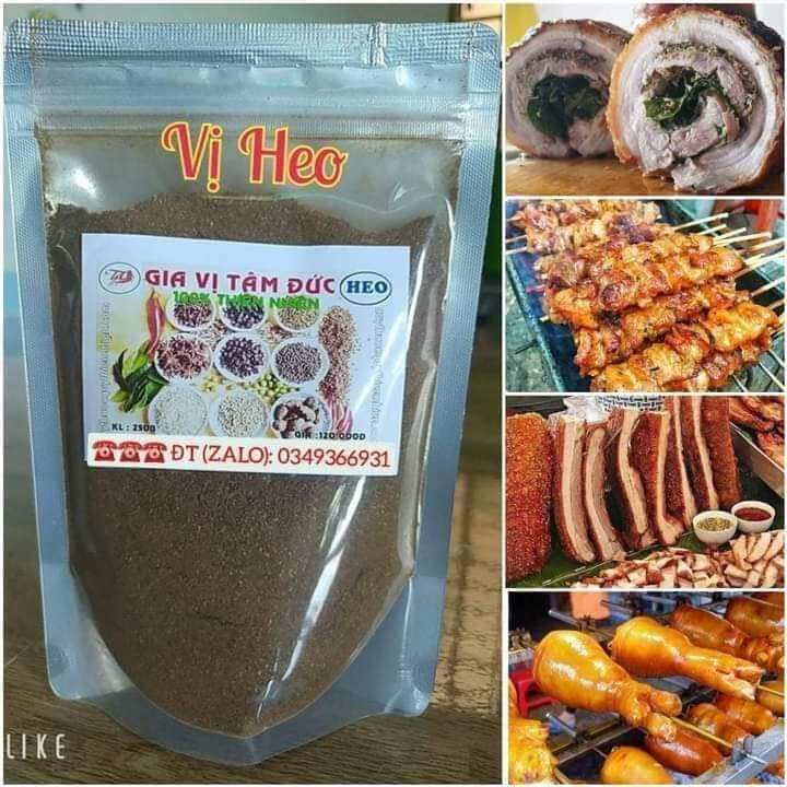 Gia vị heo quay - gia vị tâm đức