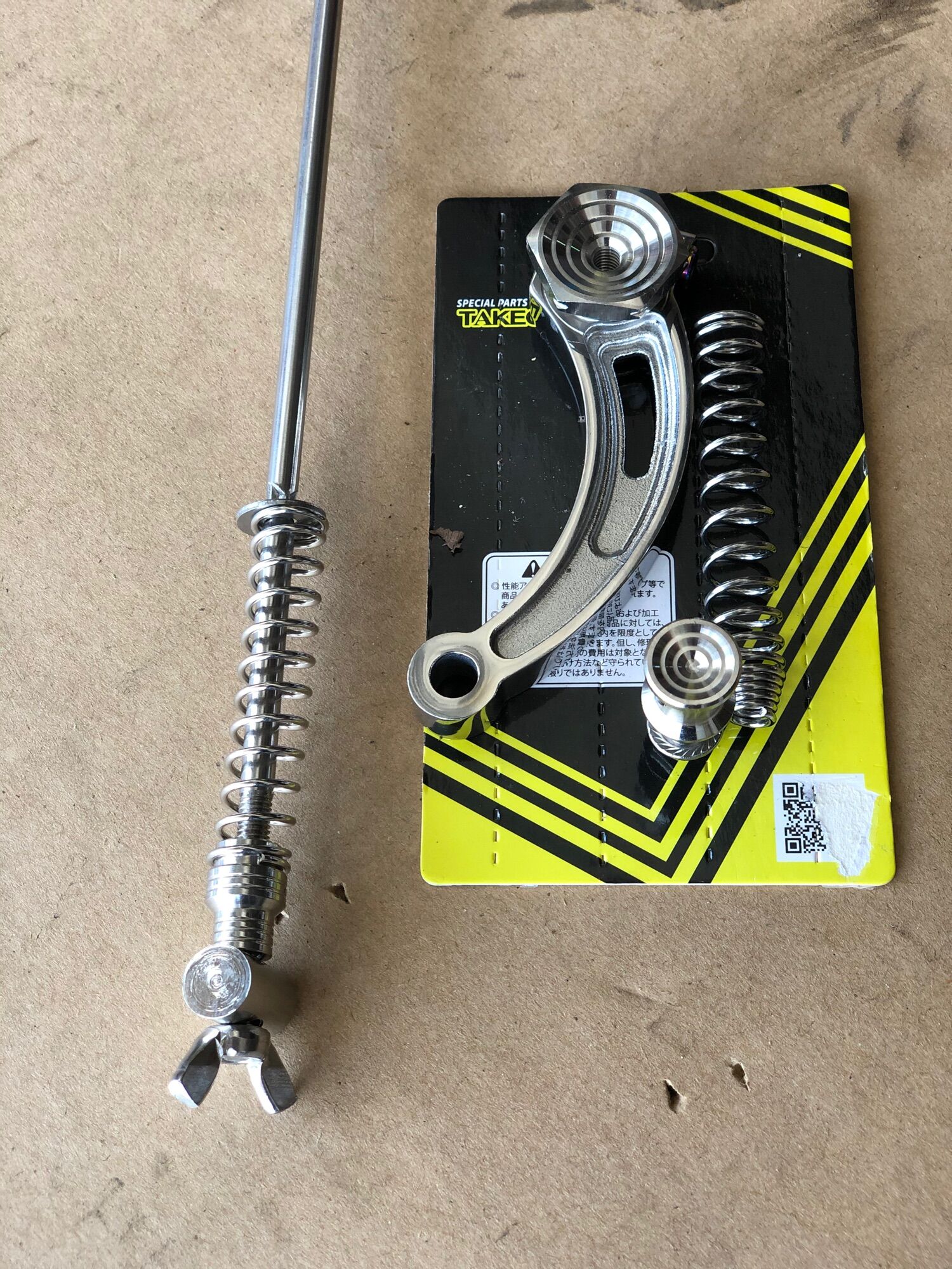 bộ càng thắng đùm inox 304 kèm đũa thắng