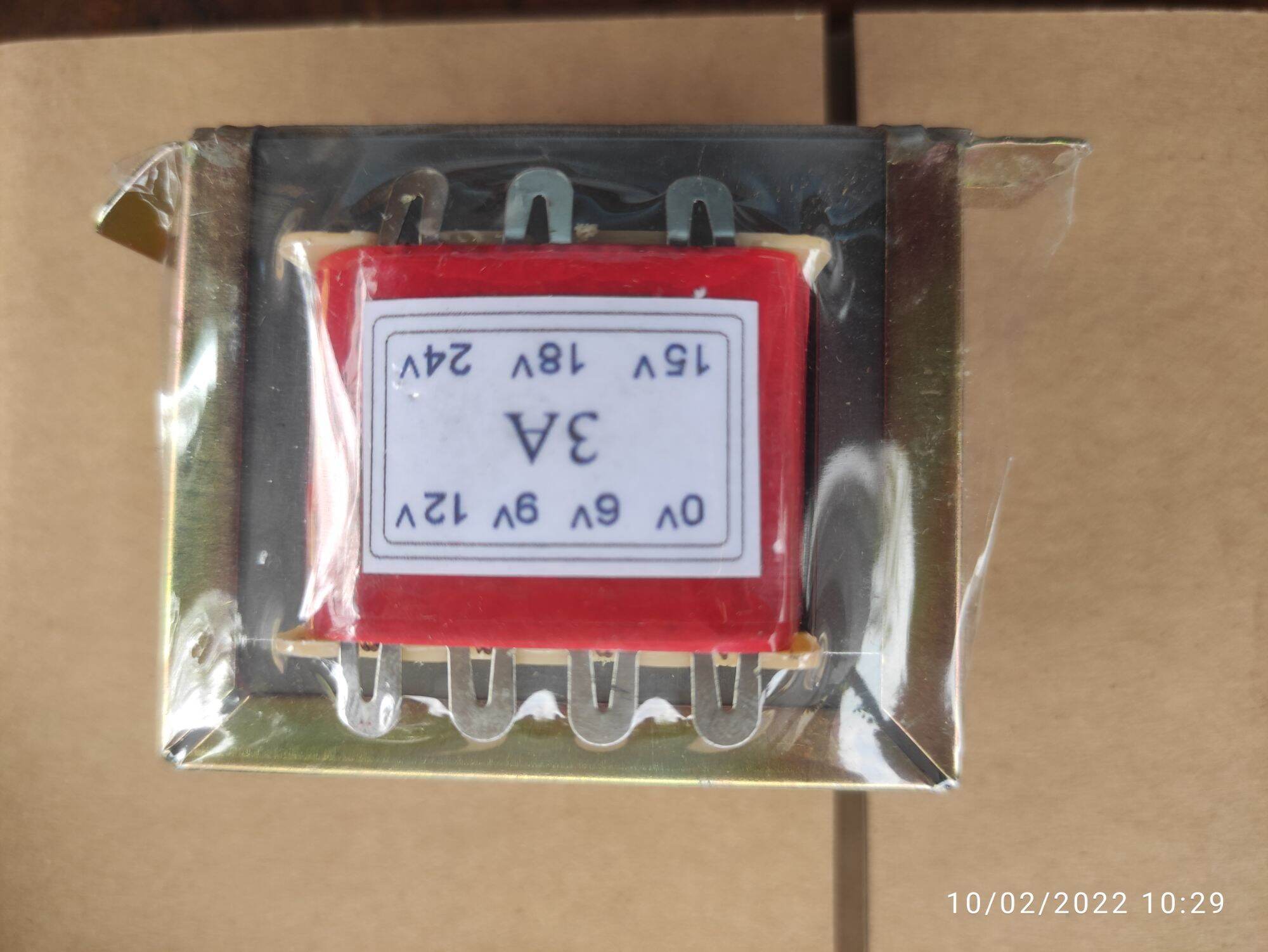 Biến áp nguồn vào 0v-110v-220v ra 0v-6v-9v-12v-15vv18v-24v