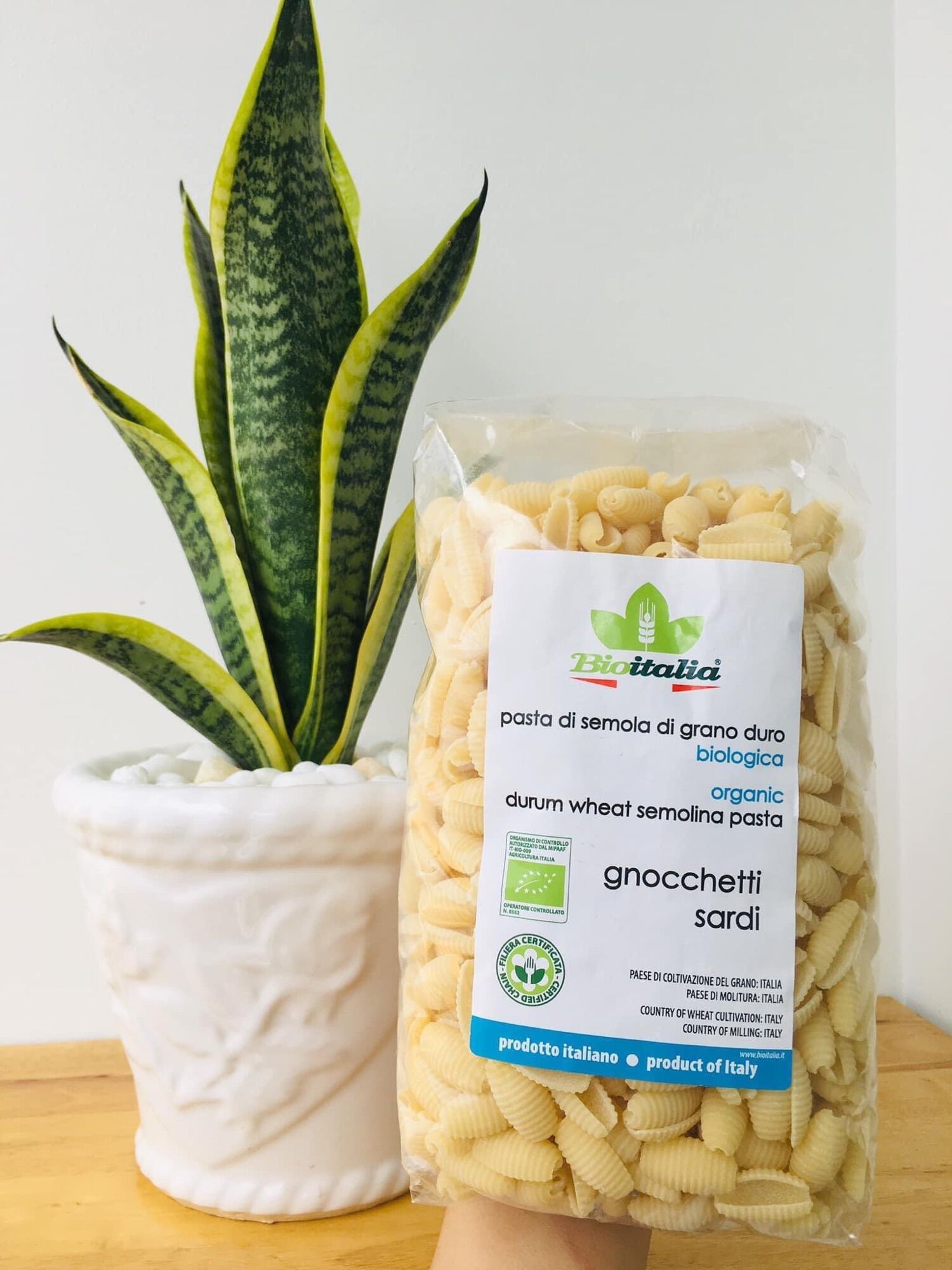 Nui sò hữu cơ Bioiatalia 500g