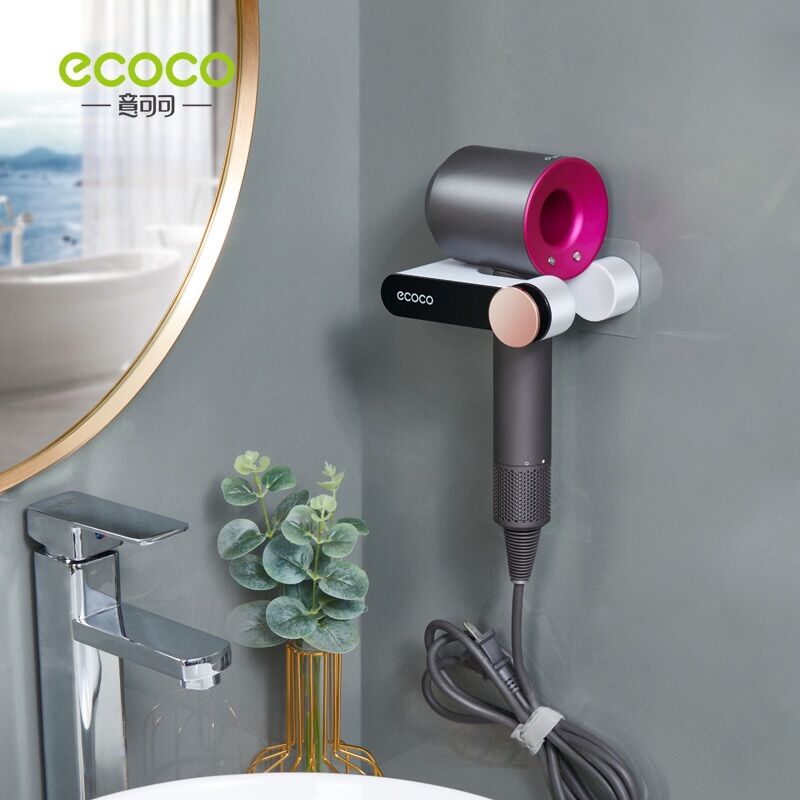 Kệ để máy sấy tóc dán tường Ecoco, giá cắm máy sấy tóc Ecoco - ECOCO 2207, 2208