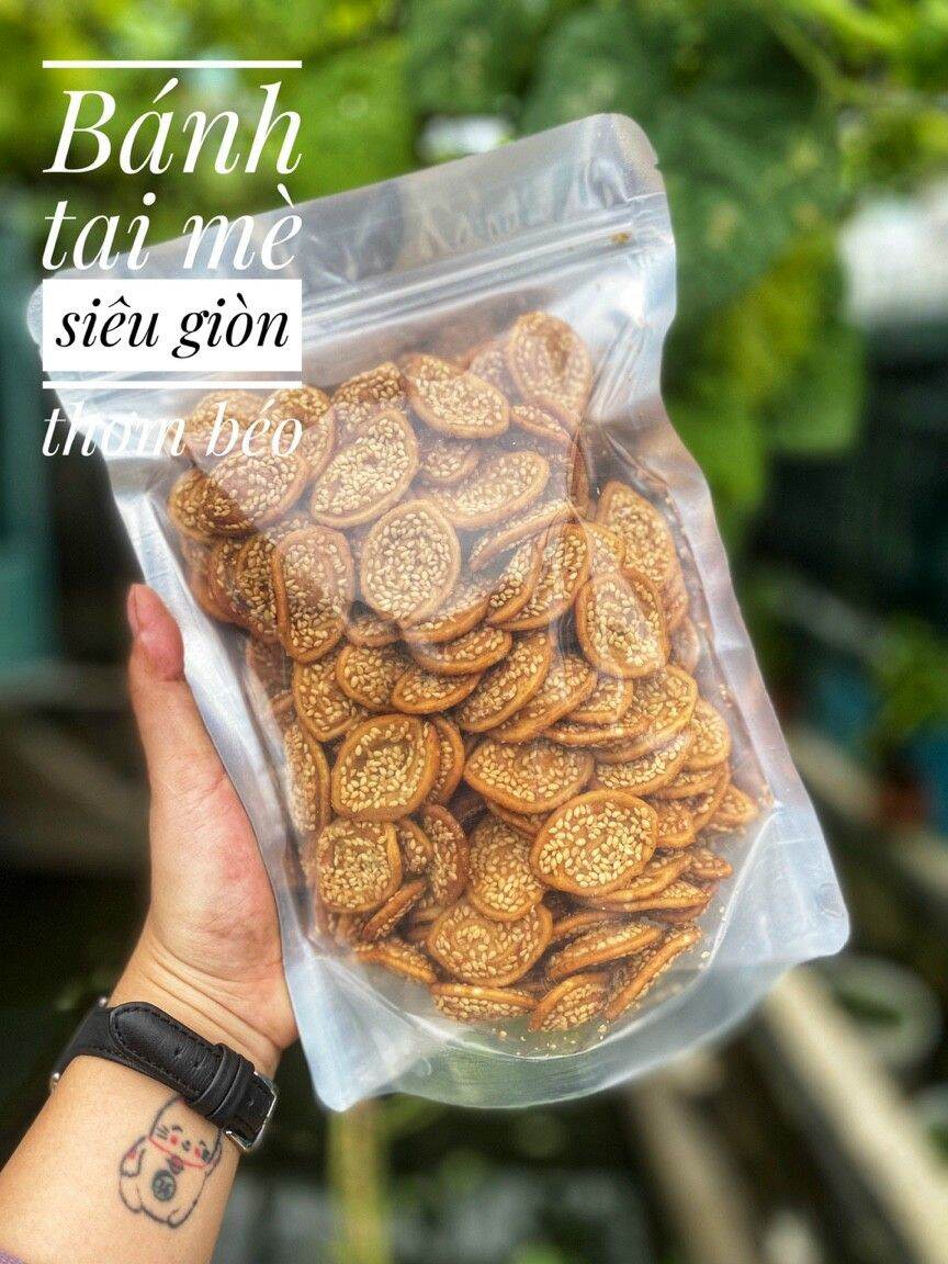 Bánh tai heo mè nước cốt dừa  500g