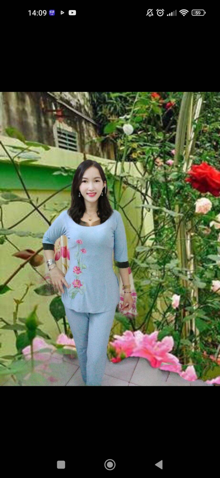 Set bộ đi chùa tay lỡ quần ống nhỏ