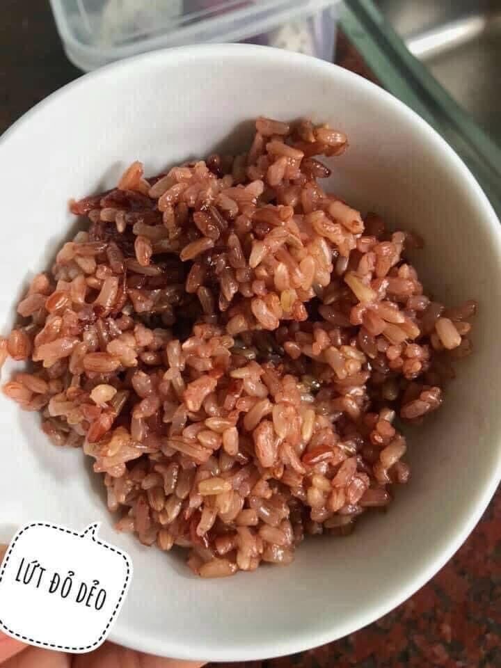 5kg gạo lứt đỏ dẻo Điện Biên ( lứt đỏ nương) mềm dẻo