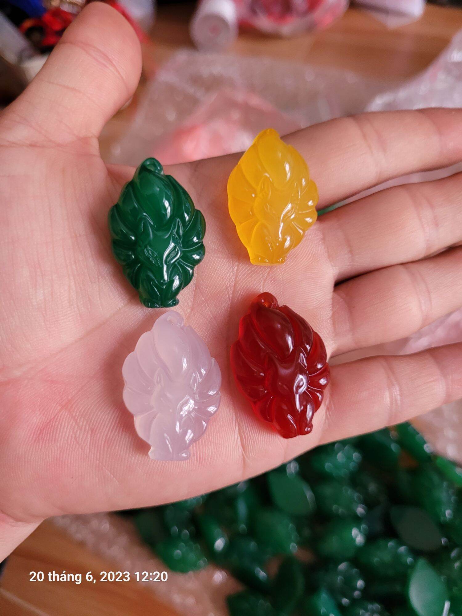 dây chuyền mặt hồ ly 9 đuôi ( ddu)